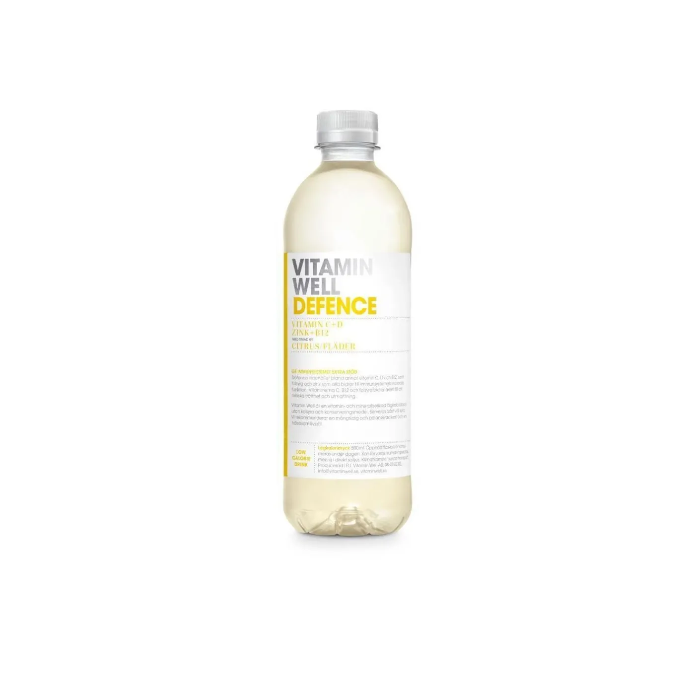 Outlet Energidryck Defence Citrus-Fläder Energidryck|Vitamin Well