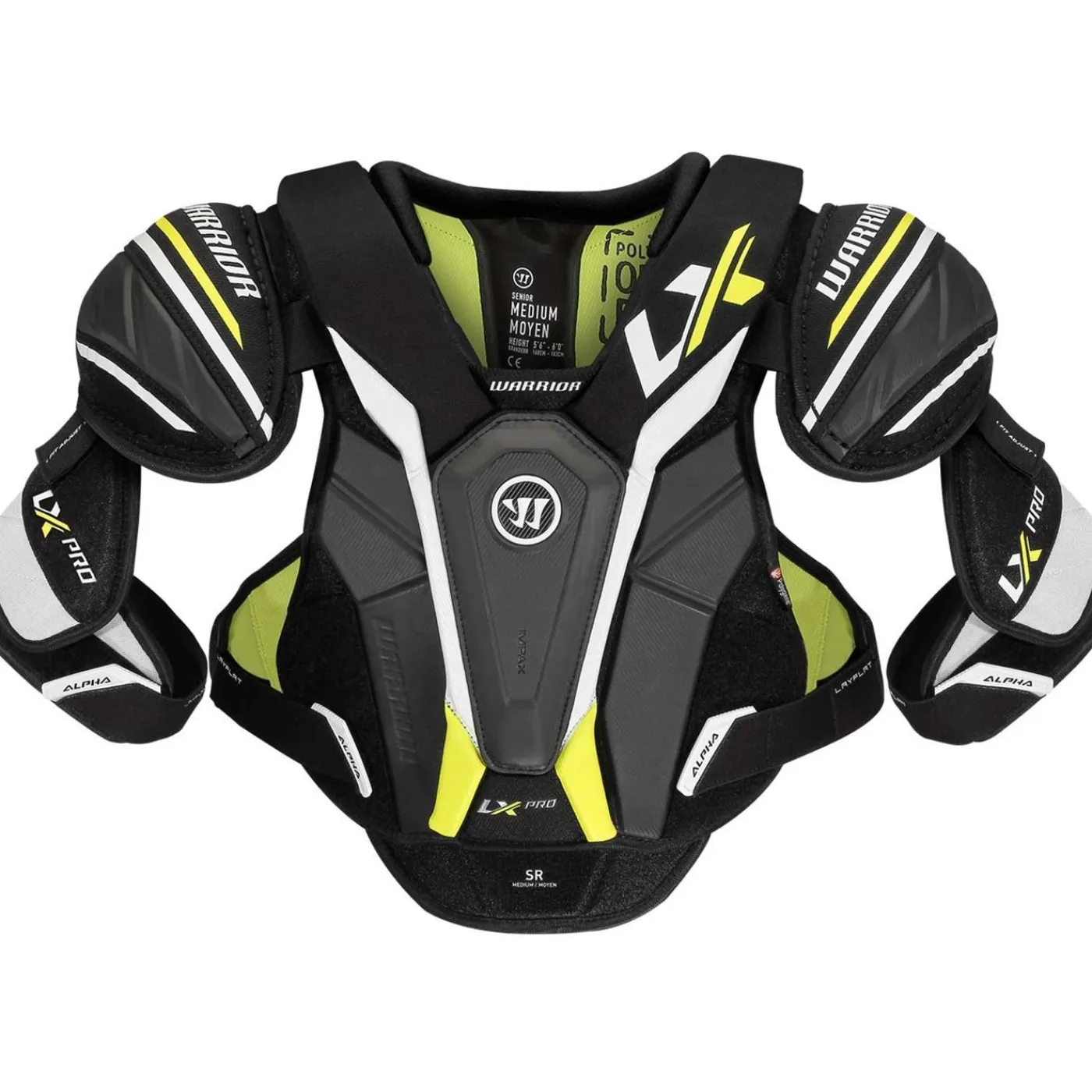 Clearance Axelskydd LX Pro Jr Warrior|Axelskydd Hockey