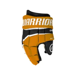 Outlet Handske QR6 Team Jr Black/Sports Gold Warrior|Hockeyhandskar Junior