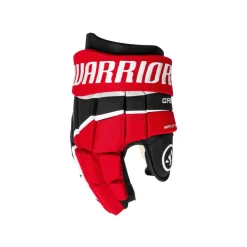 Handske QR6 Team Jr Black/Red Warrior|Hockeyhandskar Junior