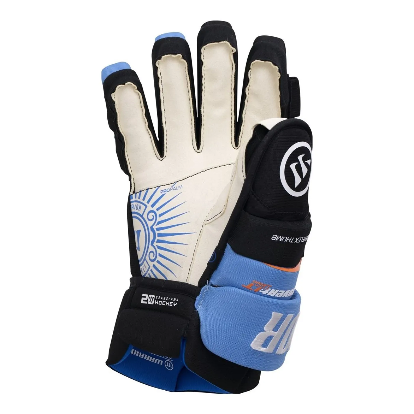 Online Hockeyhandskar Covert Deluxe LT Sr Black/Blue Warrior|Hockeyhandskar Senior