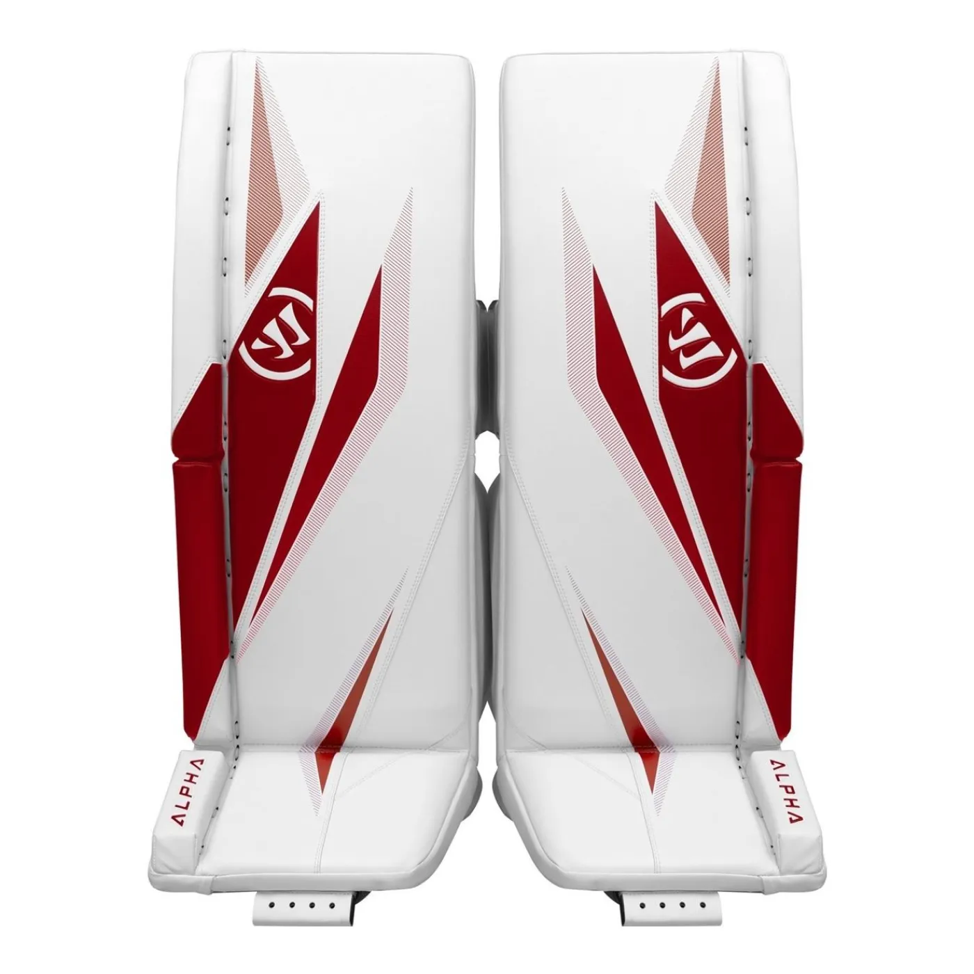 Outlet Målvaktsbenskydd S50 Sr White/Red Warrior